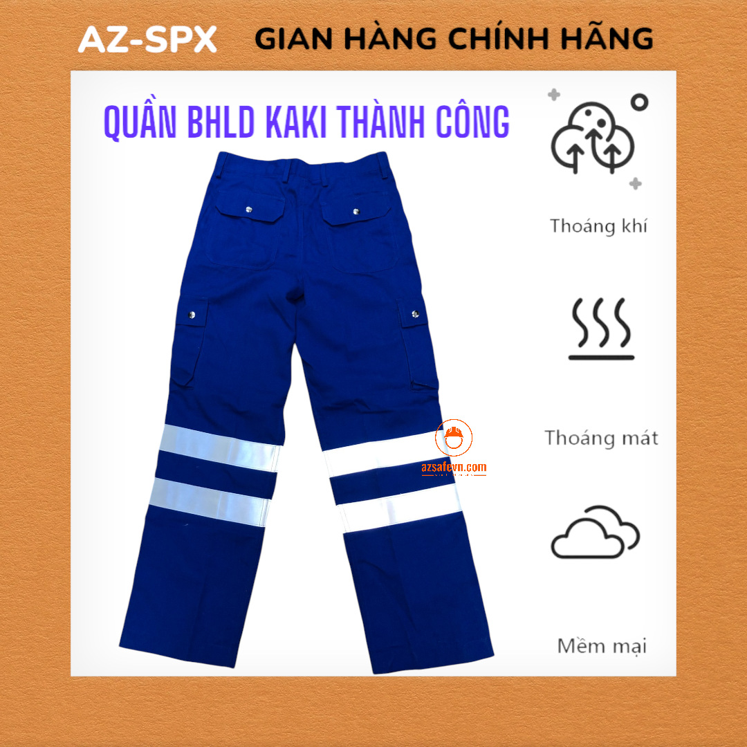 Quần BHLD Kaki Thành Công-AZ