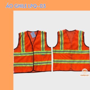 ÁO PHẢN QUANG 3M LƯỚI MÀU CAM LPQ-03