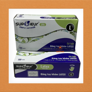 GĂNG TAY Y TẾ LATEX CÓ BỘT GIÁ RẺ