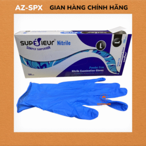 GĂNG TAY Y TẾ NITRILE KHÔNG BỘT HỘP 100 CHIẾC