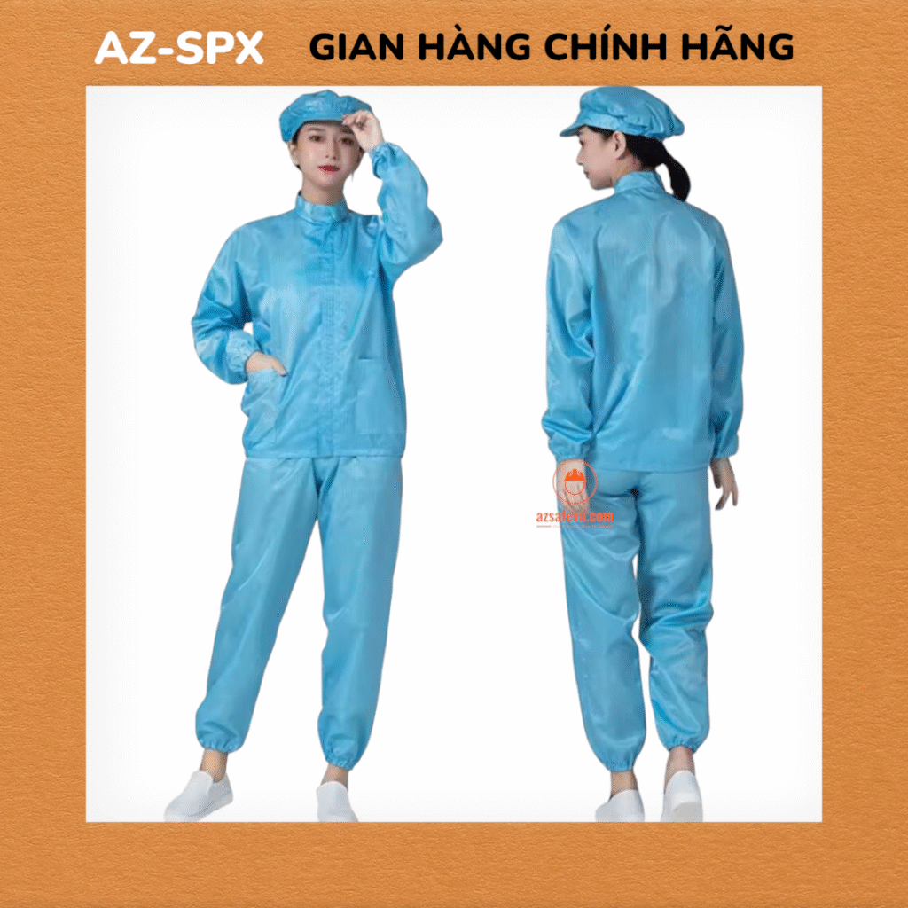 QUẦN ÁO VẢI CHỐNG TĨNH ĐIỆN ESD
