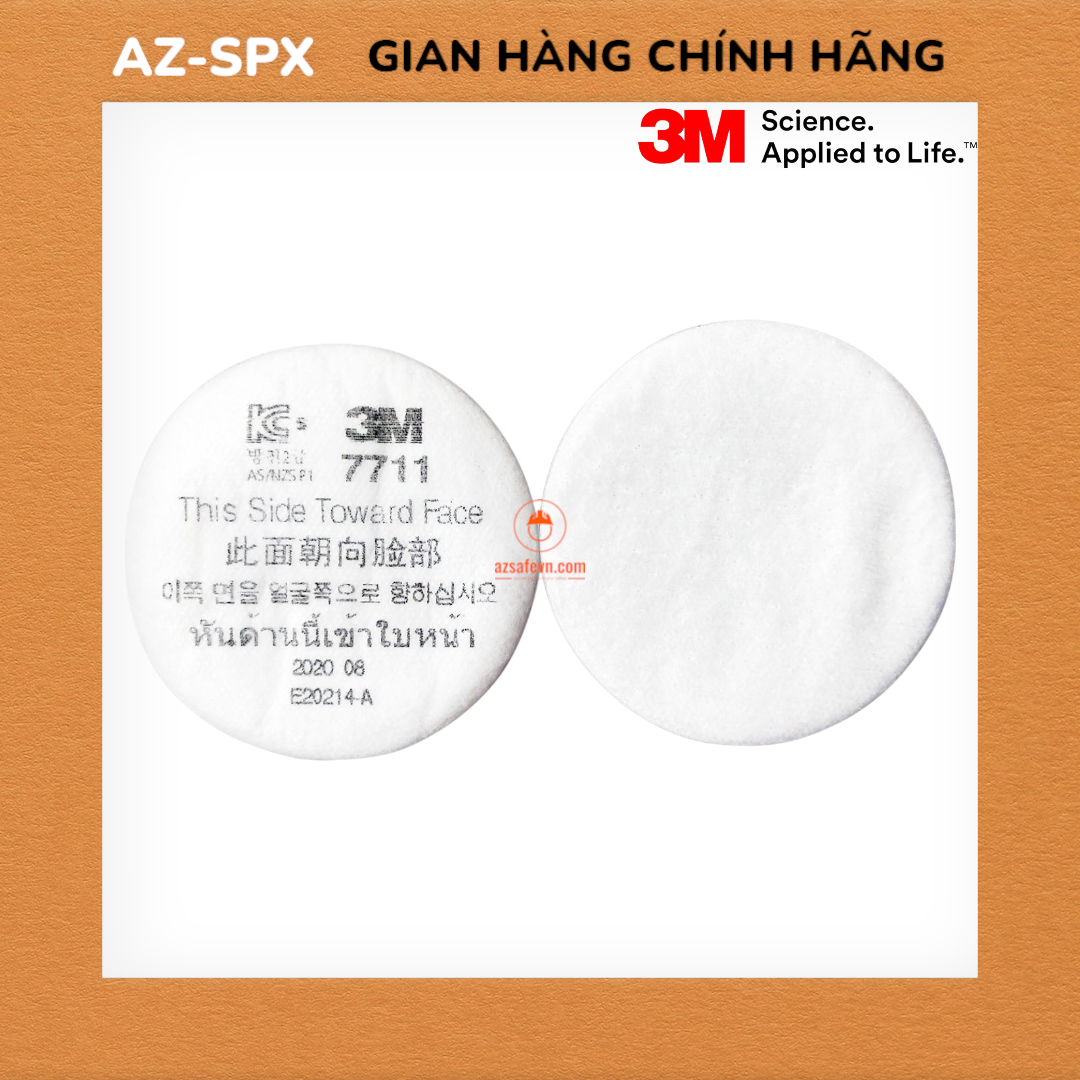 TẤM LỌC BỤI 3M 7711 CHÍNH HÃNG