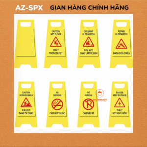 BẢNG CẢNH BÁO CHỮ A BẰNG NHỰA