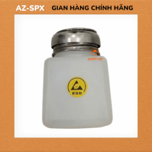 HỦ NHỰA CHỐNG TĨNH ĐIỆN ESD CÓ NÚT NHẤN