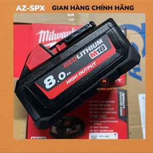 M18 HB8 MILWAUKEE PIN 18V 8.0Ah HÀNG CHÍNH HÃNG