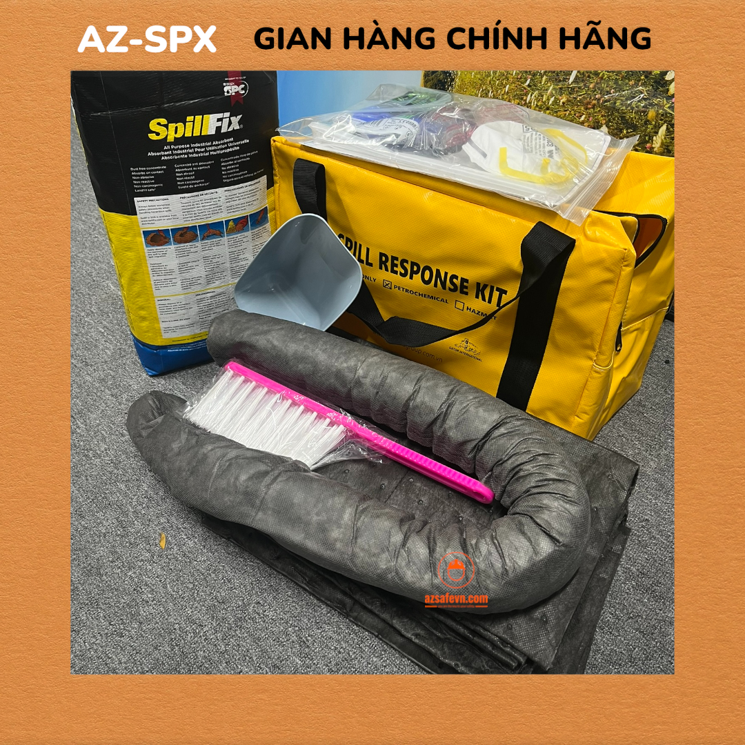 BỘ ỨNG PHÓ TRÀN ĐỔ DẦU VÀ HÓA CHẤT 30L