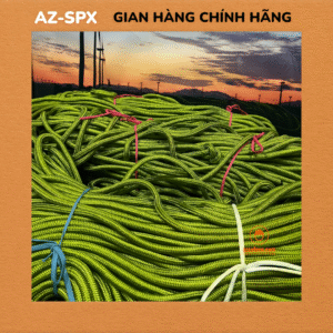 DÂY DÙ TRÒN XANH ĐƯỜNG KÍNH 5mm 10mm