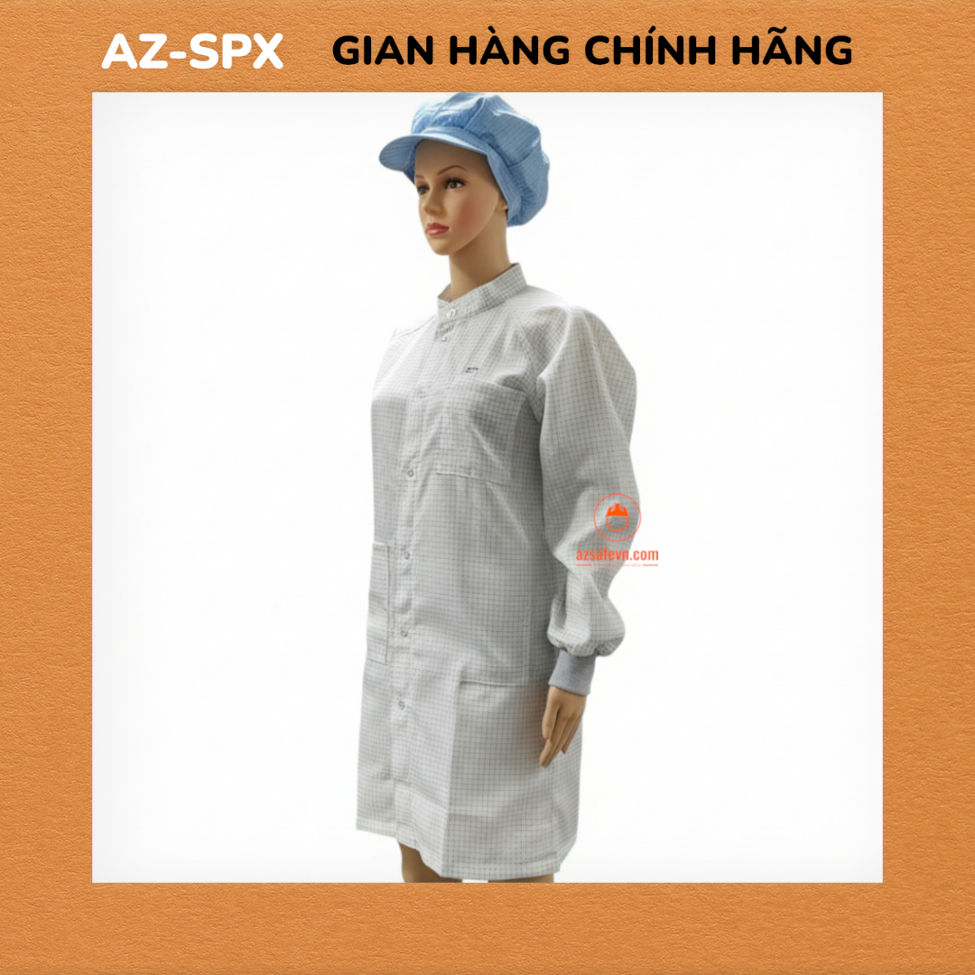 ÁO BLOUSE VẢI CHỐNG TĨNH ĐIỆN ESD