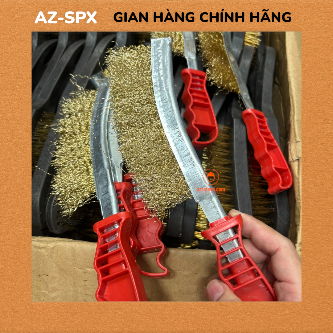 Bàn chải cước cán đỏ -AZ