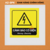 TEM NHÃN DÁN AN TOÀN ĐIỆN CẢNH BÁO NGUY HIỂM