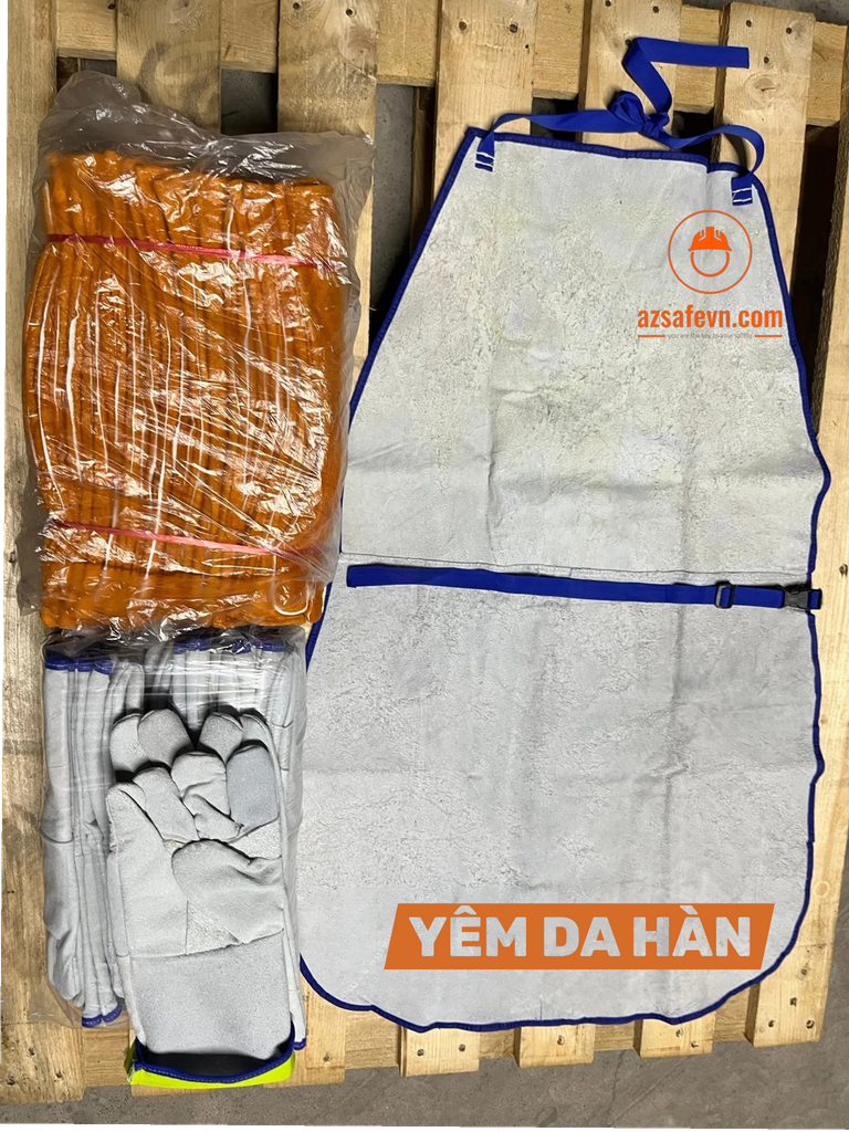 găng tay da hàn