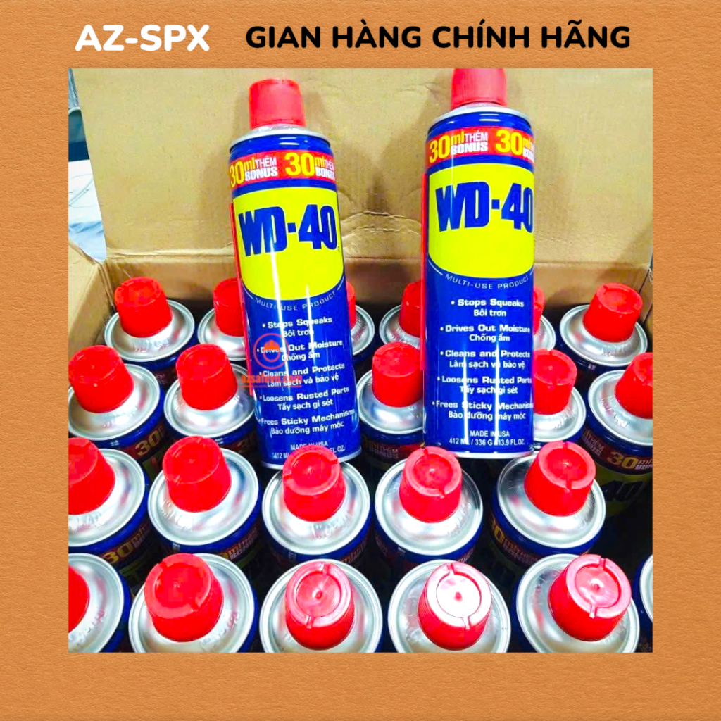 CHAI XỊT DẦU CHỐNG GỈ SÉT WD-40